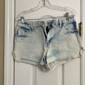 Massimo Denim High Rise Short Short